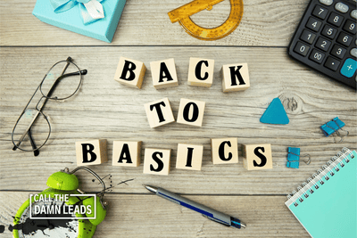 Going Back to Basics: How Simplifying Your Approach Can Lead to Success