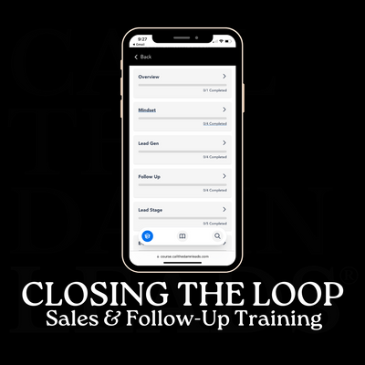 Closing the Loop: Sales Training