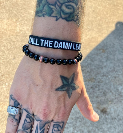 Elevate Your Hustle with Call The Damn Leads Wristbands - Unleash Your Inner Sales Beast!